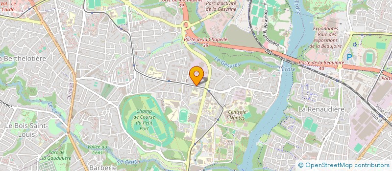 localisation de l'entreprise ASS AIKIKAI DE NANTES à NANTES