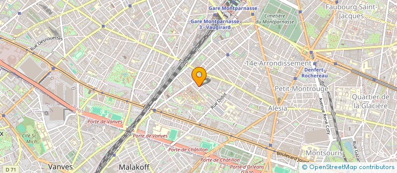 localisation de l'entreprise ASS AILLEURS-SCIENCES-PO  PARIS