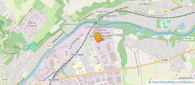 localisation de l'entreprise ASS AIR à SAINT-OUEN-L'AUMONE