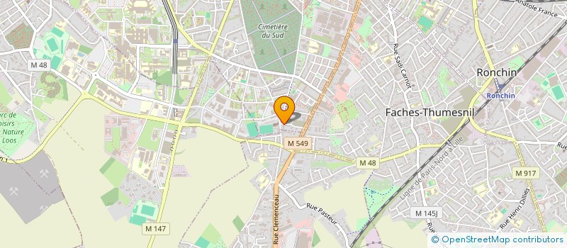 localisation de l'entreprise ASS AIRIP à LILLE
