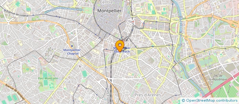 localisation de l'entreprise ASS AISOS à MONTPELLIER