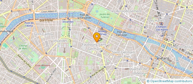 localisation de l'entreprise ASS  AJALC  PARIS