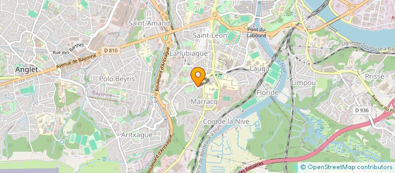 localisation de l'entreprise ASS AJNA à BAYONNE