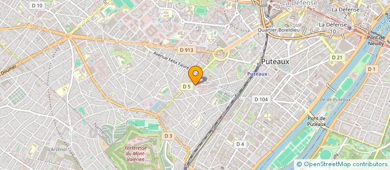 localisation de l'entreprise ASS AKANSYEL à SURESNES