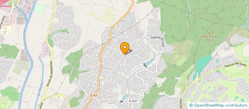 localisation de l'entreprise ASS ALIS à FREJUS