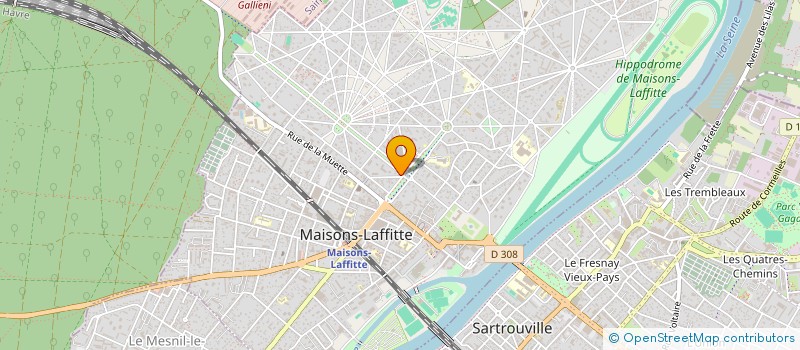 localisation de l'entreprise ASS ALLIANCE MUSICALE à MAISONS-LAFFITTE