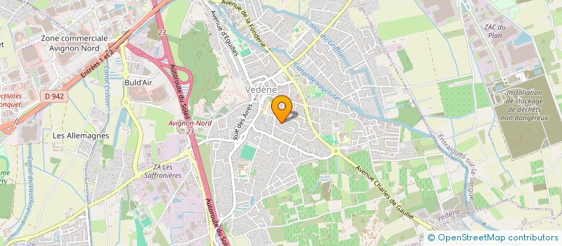 localisation de l'entreprise ASS ALLO MAMAN  VEDENE