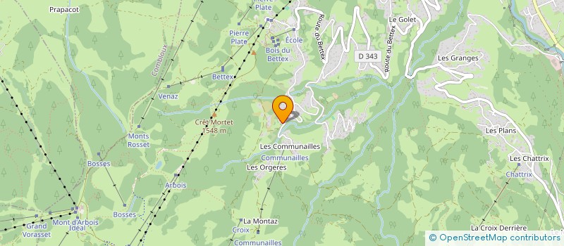 localisation de l'entreprise ASS ALPENBREIZ à SAINT-GERVAIS-LES-BAINS