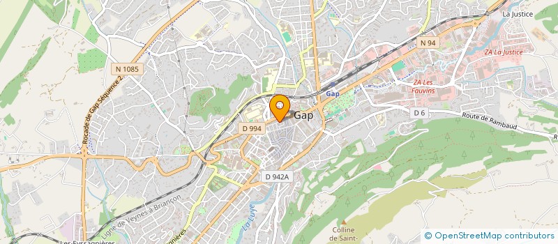 localisation de l'entreprise ASS ALPES EN BULLES  GAP