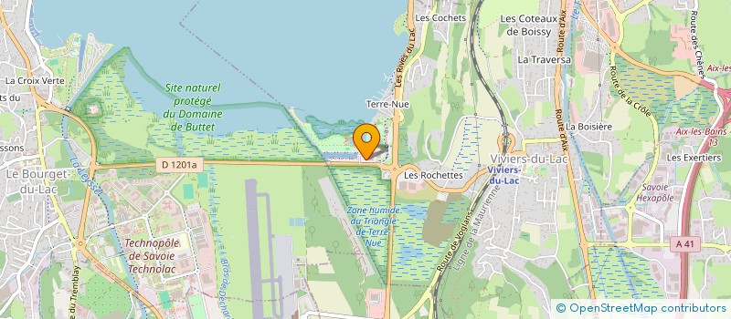 localisation de l'entreprise ASS ALPES SAVOIE SERVICES  VOGLANS