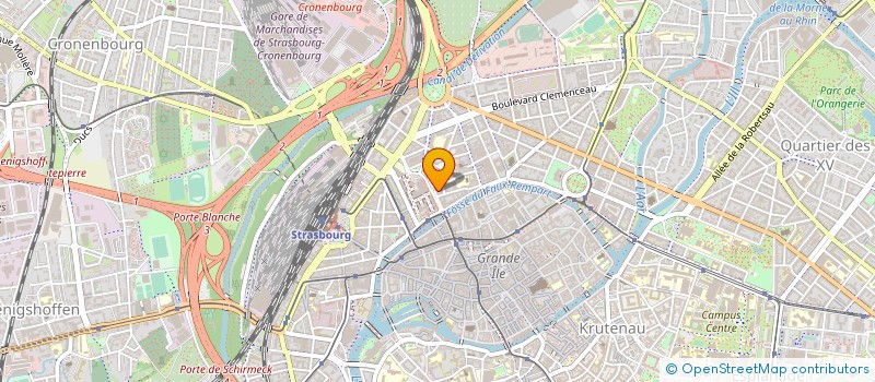 localisation de l'entreprise ASS ALSAC ENCOURAG DEVELOP RECH HYPERTEN à STRASBOURG