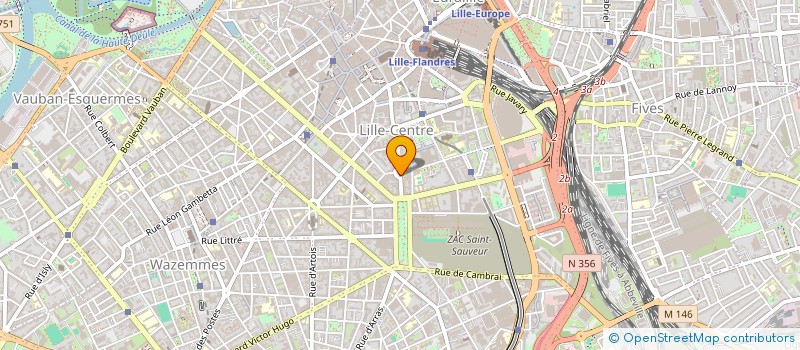 localisation de l'entreprise ASS ALSACIENS AMIS DE L'ALSACE NORD PDC à LILLE