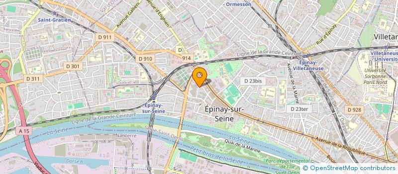 localisation de l'entreprise ASS ALTERN' ACTIV à EPINAY-SUR-SEINE