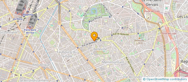 localisation de l'entreprise ASS ALTERNATIVES PLUS  PARIS