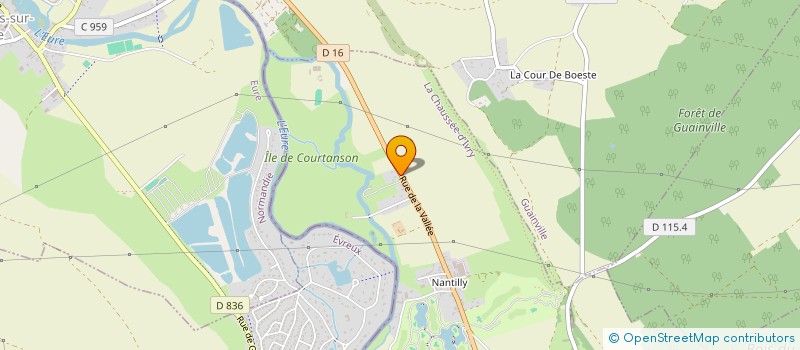 localisation de l'entreprise ASS AMASERENITE SAP à LA CHAUSSEE-D'IVRY