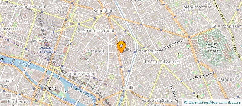 localisation de l'entreprise ASS  AMEC RECHERCHE CLINIQUE ENSEIGNEMEN  PARIS