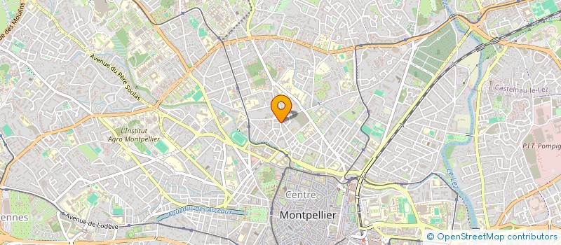 localisation de l'entreprise ASS AMEIF à MONTPELLIER