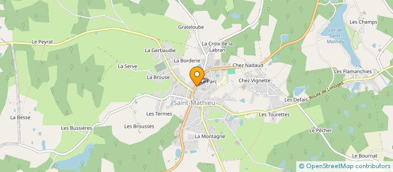 localisation de l'entreprise ASS AMELIO CONDITION VIE PERSONNES AGEES à SAINT-MATHIEU