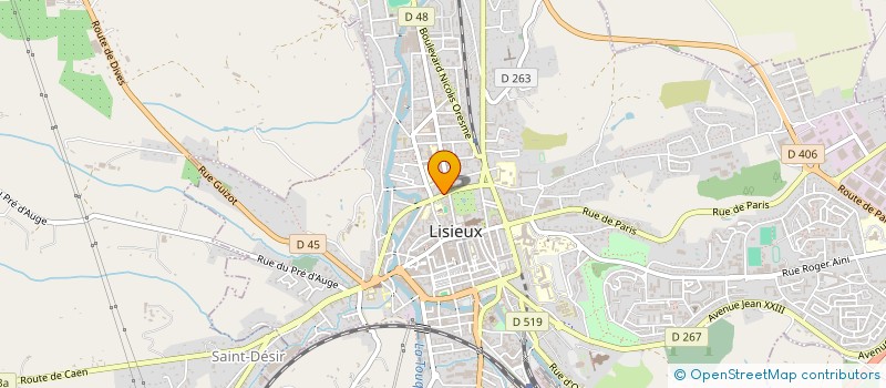 localisation de l'entreprise ASS AMELIORATION SECURITE ROUTIERE à LISIEUX
