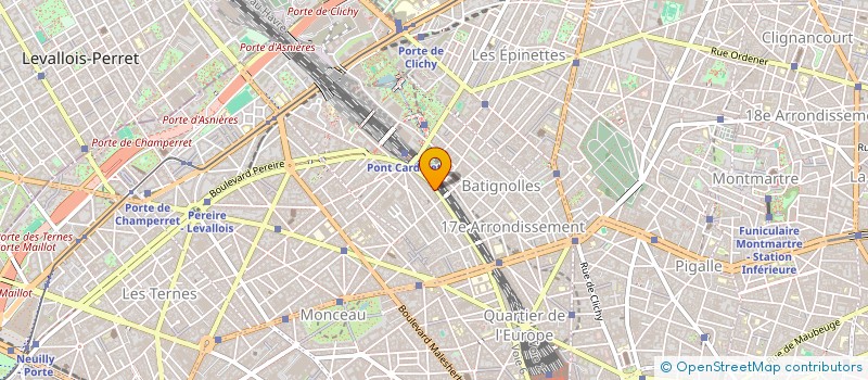 localisation de l'entreprise ASS  AMENAGEMENT PROTECTION ROME CARDINE  PARIS