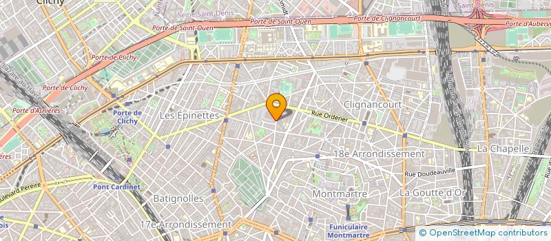 localisation de l'entreprise ASS  AMETHYSTE à PARIS