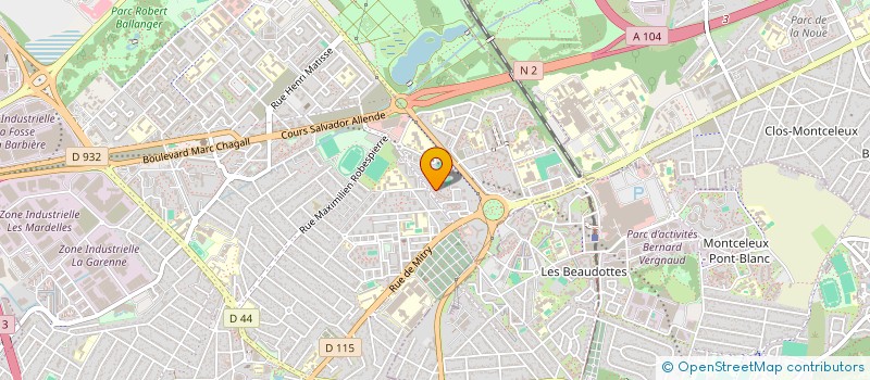 localisation de l'entreprise ASS AMI DES LOCATAIRES DU GROS SAULE à AULNAY-SOUS-BOIS