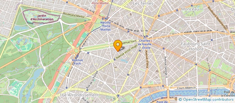 localisation de l'entreprise ASS  AMIC ANC DEP POLITIQUES D'AURIGNY  PARIS