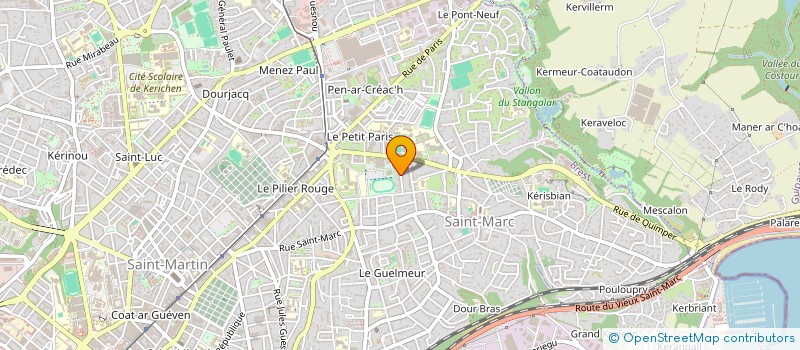 localisation de l'entreprise ASS AMIC ANC ELEV ECOL OFFIC ADM MARINE à BREST