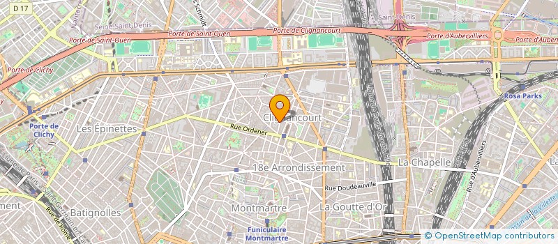 localisation de l'entreprise ASS  AMIC DES FID DE LA SYNAGOGUE DE MON  PARIS