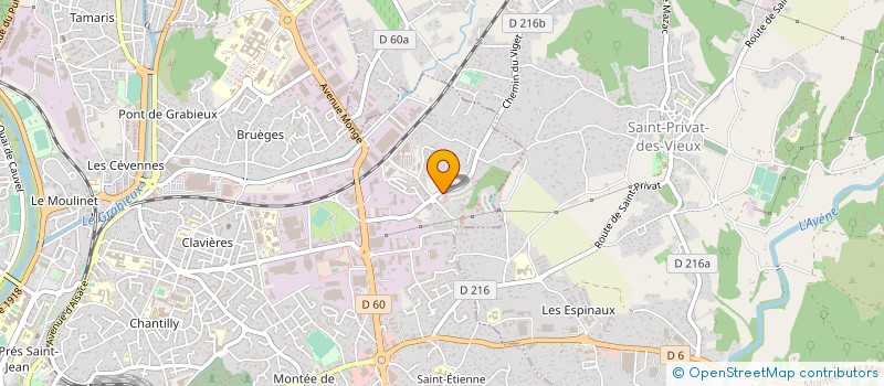 localisation de l'entreprise ASS AMICA ANC ELEVE EC NAT SUPER TECHNIQ à ALES