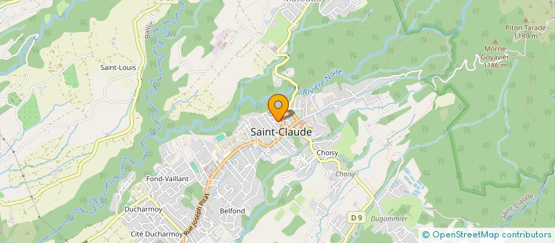localisation de l'entreprise ASS AMICA ANCI ELEV EXTER ST JOSEPH CLUN à SAINT-CLAUDE