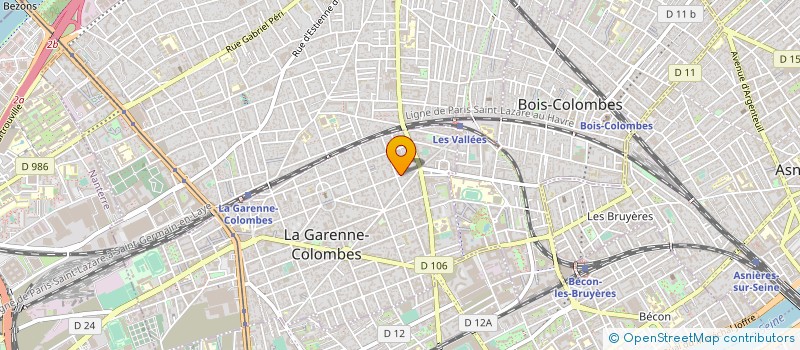 localisation de l'entreprise ASS AMICA ANCIEN ELEVE GARENNE COLOMBES à LA GARENNE-COLOMBES