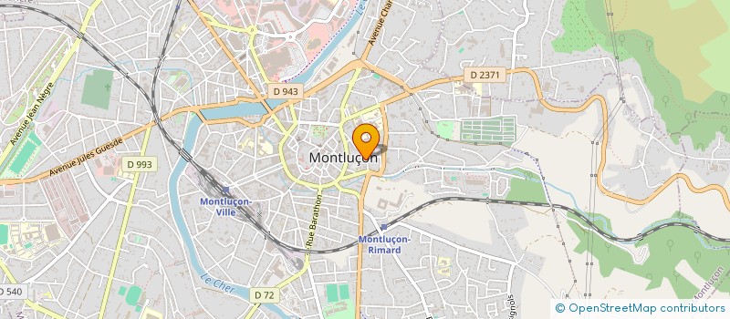 localisation de l'entreprise ASS AMICA RESPON FEDER PARTI SOCIA ALLIE à MONTLUCON