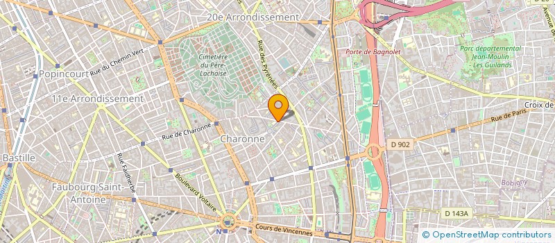 localisation de l'entreprise ASS AMICAL ANCIEN ELEVE ECOLE  PARIS