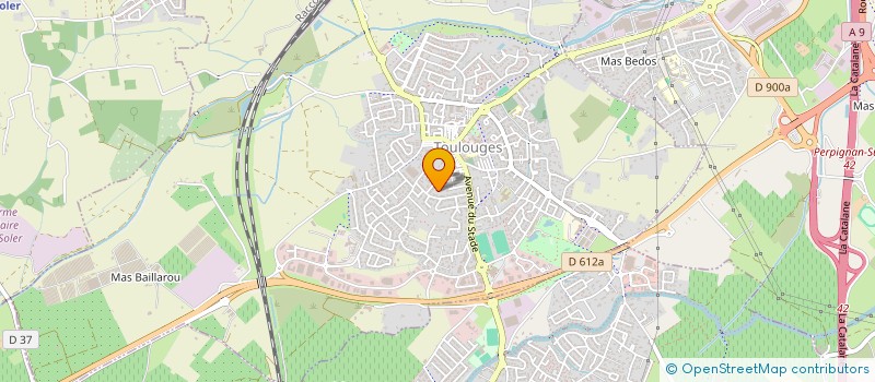 localisation de l'entreprise ASS AMICAL CATALANE ANC SAPEURS POMPIERS à TOULOUGES
