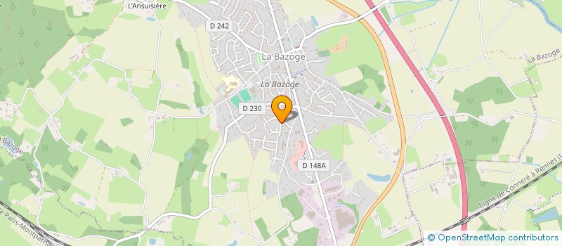 localisation de l'entreprise ASS AMICALE ACORDEONISTE à LA CHAPELLE-SAINT-AUBIN