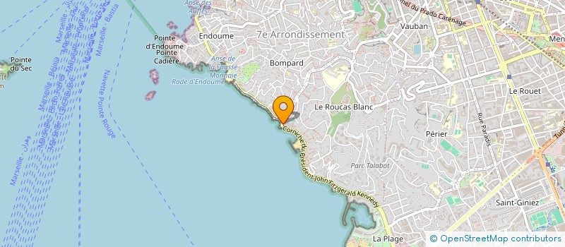 localisation de l'entreprise ASS AMICALE ALLIANCE  MARSEILLE