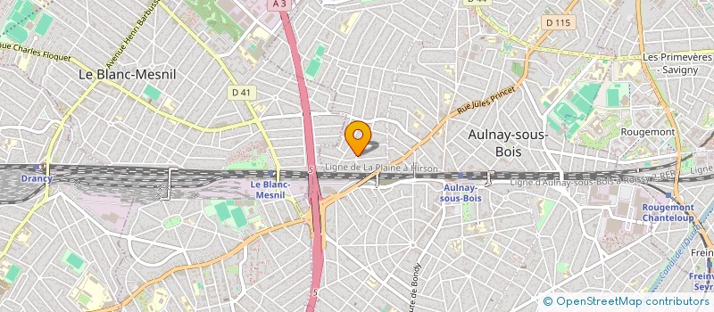 localisation de l'entreprise ASS AMICALE ALSACIENNE à AULNAY-SOUS-BOIS