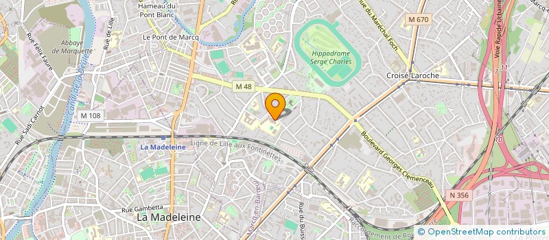 localisation de l'entreprise ASS AMICALE ANC ELEVES MARCQ à MARCQ-EN-BARŒUL