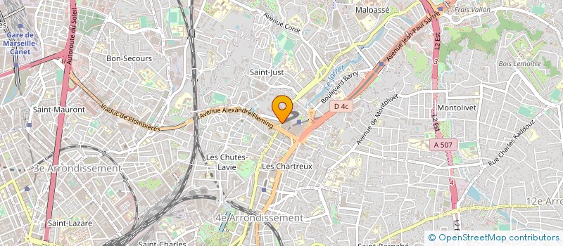 localisation de l'entreprise ASS AMICALE ANCIENS CONSEIL GENERAL à MARSEILLE
