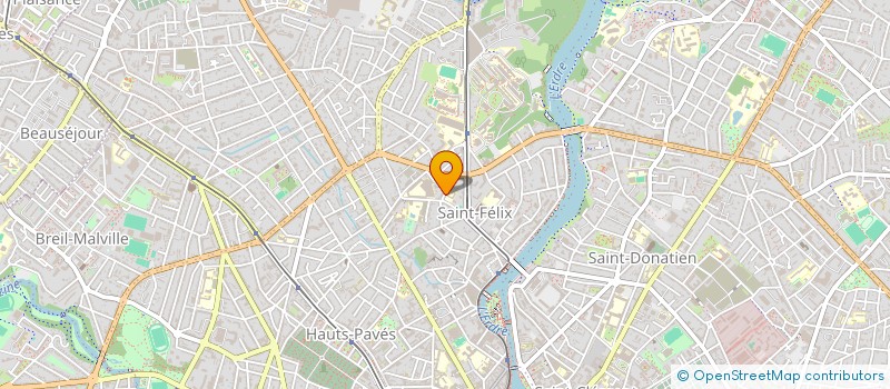 localisation de l'entreprise ASS AMICALE ANCIENS ELECVES ST FELIX à NANTES