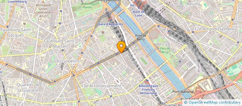 localisation de l'entreprise ASS AMICALE CADRES SUPERIEURS DGCCRF  PARIS