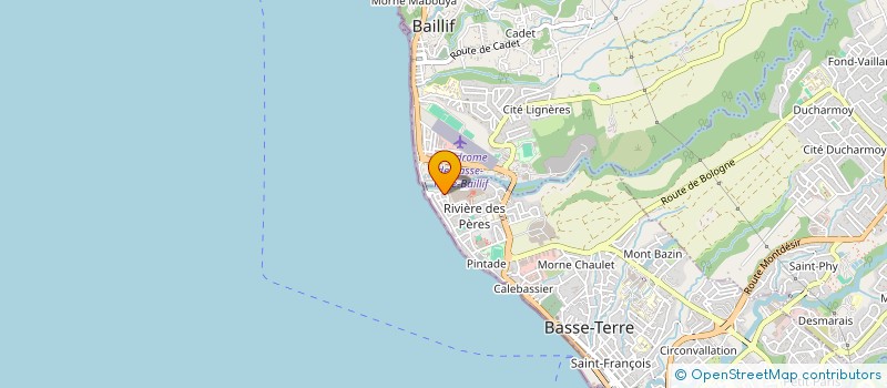 localisation de l'entreprise ASS AMICALE CONSEILLERS GENERAUX GPE à BASSE TERRE