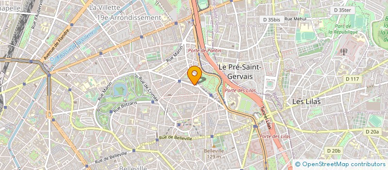 localisation de l'entreprise ASS AMICALE D'ANCIENS ELEVES DE DIDEROT  PARIS