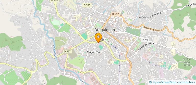 localisation de l'entreprise ASS  AMICALE DE LA PLAINE DU CHELIFF  DRAGUIGNAN