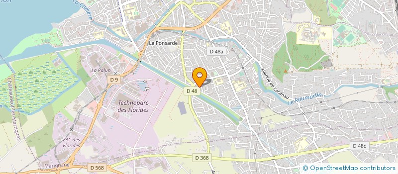 localisation de l'entreprise ASS  AMICALE DES CONCESSIONNAIRES SUNBIR  MARIGNANE