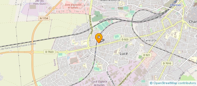 localisation de l'entreprise ASS AMICALE DES DES VIETNAMIENS à LUCE