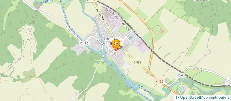 localisation de l'entreprise ASS AMICALE DES JEUNES DE LONGEVILLE à LONGEVILLE-EN-BARROIS