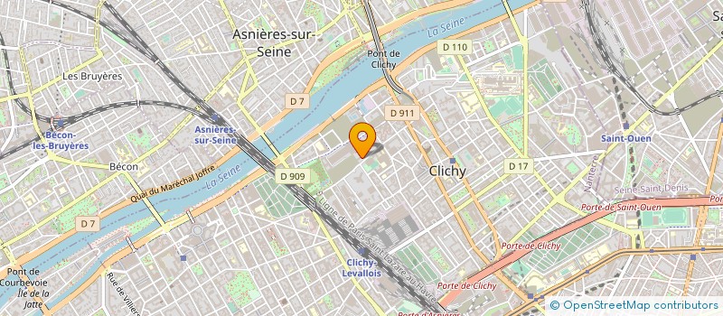 localisation de l'entreprise ASS AMICALE DES LOCATAIRES à CLICHY