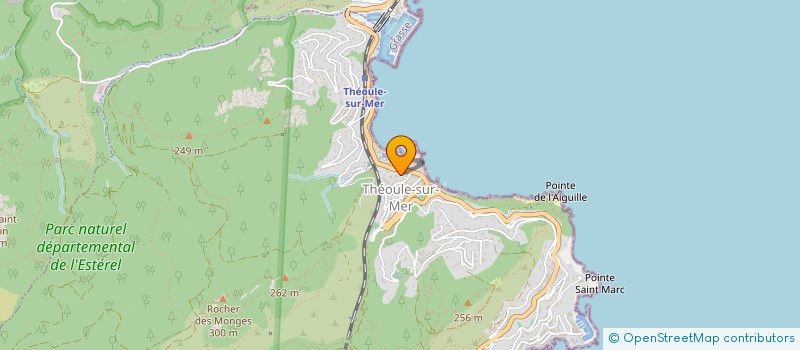 localisation de l'entreprise ASS AMICALE DES SAPEURS POMPIERS DE THEOULE SUR MER à THEOULE-SUR-MER